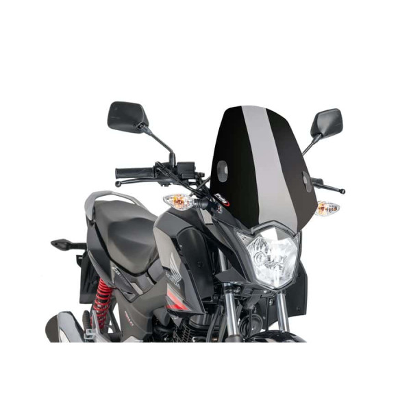 Puig Puig sport screen | black (opaque) | honda cb 125 f 2015>2022